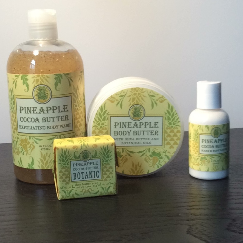 Greenwich Bay Trading Co Pineapple Body Set